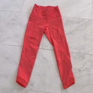 Pink/orange girl’s target leggings